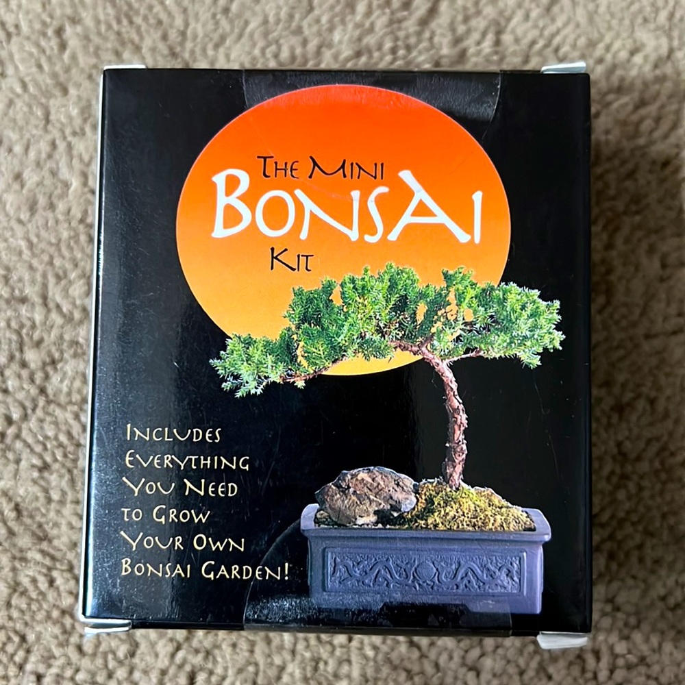 The Mini Bonsai Kit- Everything you Need to Grow your own Bonsai ! New!!!